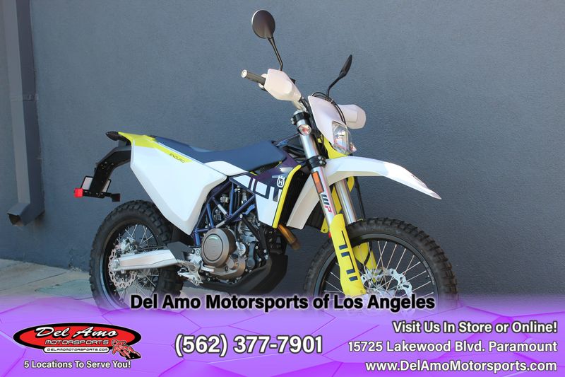 2024 HUSQVARNA 701 ENDURO  in a WHITE exterior color. Del Amo Motorsports of Los Angeles (562) 262-9181 delamomotorsports.com 