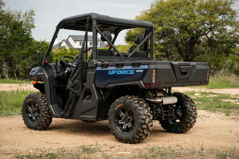 2023 CFMOTO UFORCE 1000 CF1000UZ in a BLUE exterior color. Family PowerSports (877) 886-1997 familypowersports.com 