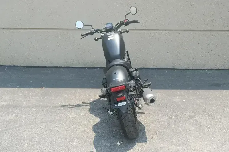 2025 Honda REBEL 500 ABS MATTE BLACK METALLIC Image 8