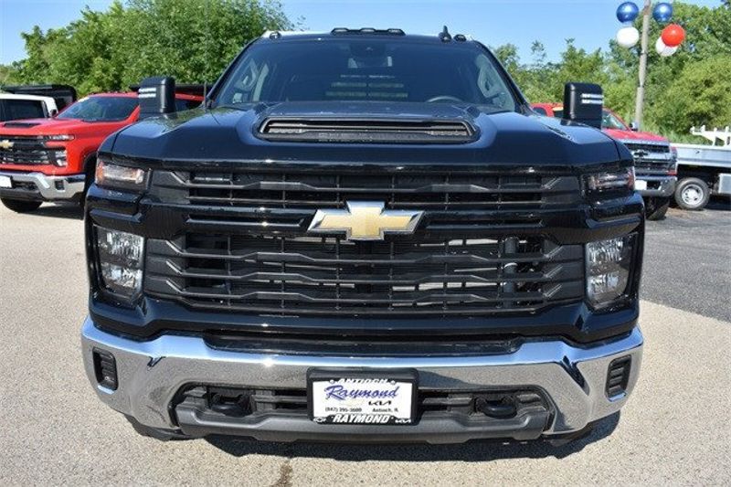 2024 Chevrolet Silverado 3500HD Work Truck in a Black exterior color and Blackinterior. Raymond Auto Group 888-703-9950 raymonddeals.com 