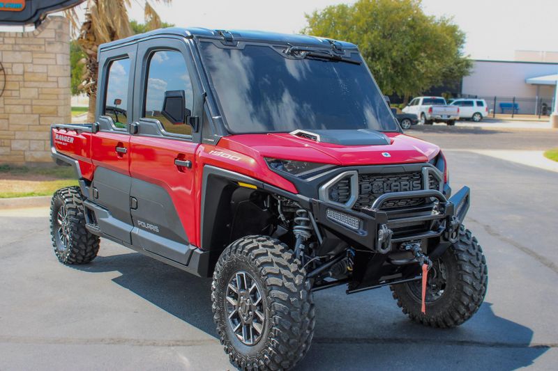 USED 2024 POLARIS RANGER CREW XD 1500 NORTHSTAR ULT  S RED ULTIMATE Image 1