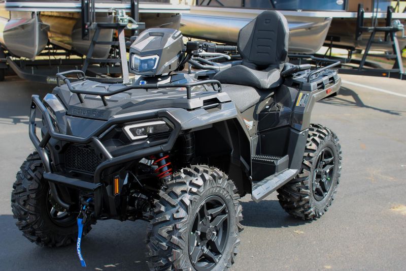 New 2025 Polaris SPORTSMAN TOURING 570 ULTIMATE GRANITE GRAY Image 8