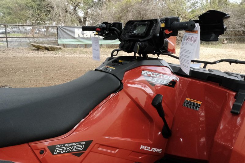 2025 Polaris SPORTSMAN 450 HO EPS ORANGE RUSTImage 13