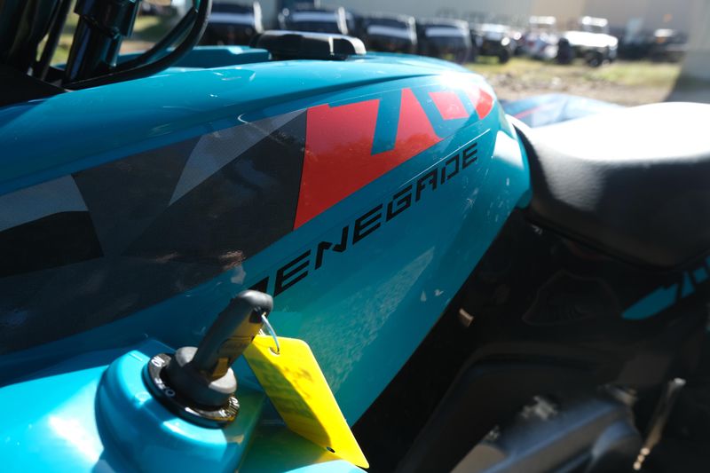 2025 Can-Am RENEGADE 70 EFI ICEBERG BLUE AND BLACKImage 11