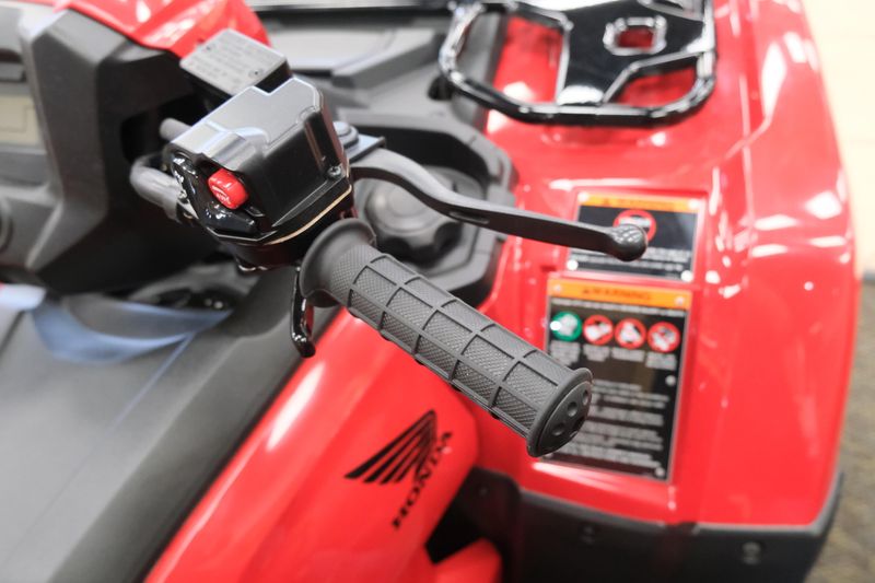 NEW 2026 HONDA FOREMAN 4X4 EPS  in a HERO RED exterior color. Family PowerSports (877) 886-1997 familypowersports.com 