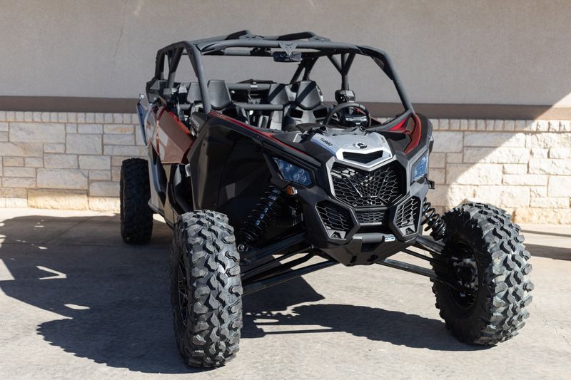 2024 Can-Am MAVERICK X3 MAX DS TURBO FIERY RED AND HYPER SILVERImage 1