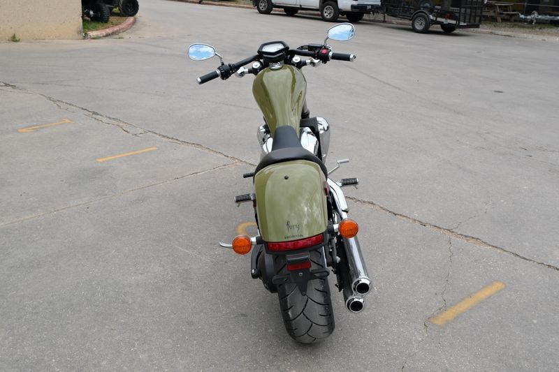 New 2025 Honda FURY ABS ADVENTURE GREEN Image 4