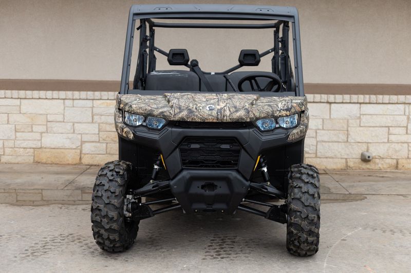2023 CAN-AM SSV DEF MAX DPS 62 HD9 BC 23 in a CAMO exterior color. Family PowerSports (877) 886-1997 familypowersports.com 
