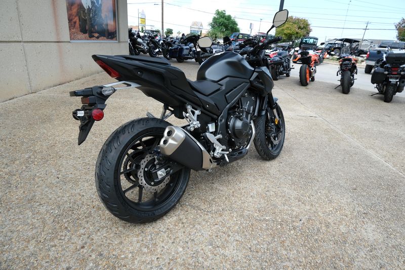 2024 Honda CB500F ABS MATTE BLACK METALLICImage 6