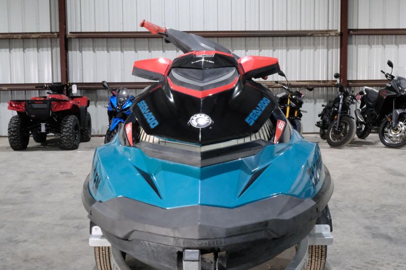 2018 SEADOO WAKE 155  in a BLUE exterior color. Family PowerSports (877) 886-1997 familypowersports.com 