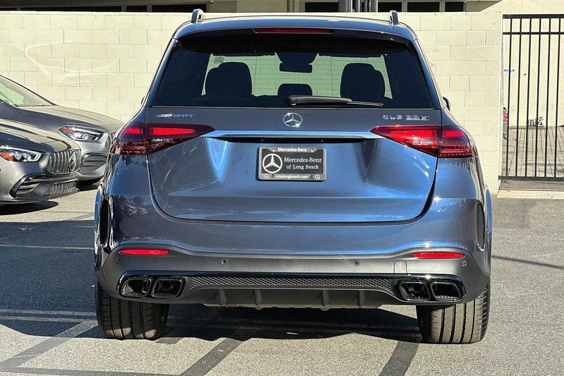 2024 Mercedes-Benz GLE-Class GLEGLE 63 S AMG in a TWILIGHT BLUE exterior color and AMG BAHIA BROWNinterior. SHELLY AUTOMOTIVE shellyautomotive.com 