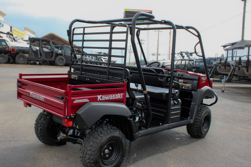 2025 Kawasaki MULE 4010 TRANS4X4 DARK ROYAL RED Image 2