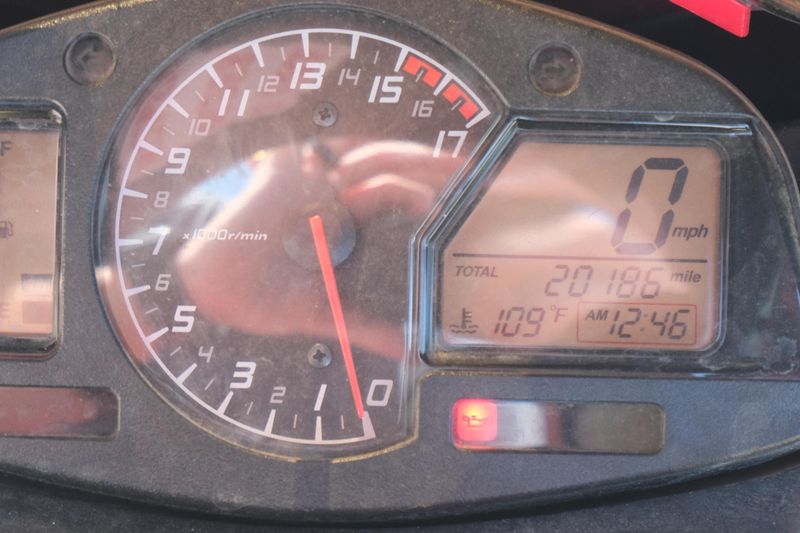 Used 2022 Honda CBR600RR GRAND PRIX RED Image 13