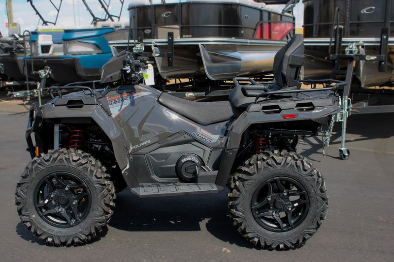New 2025 Polaris SPORTSMAN TOURING 570 ULTIMATE GRANITE GRAY Image 5