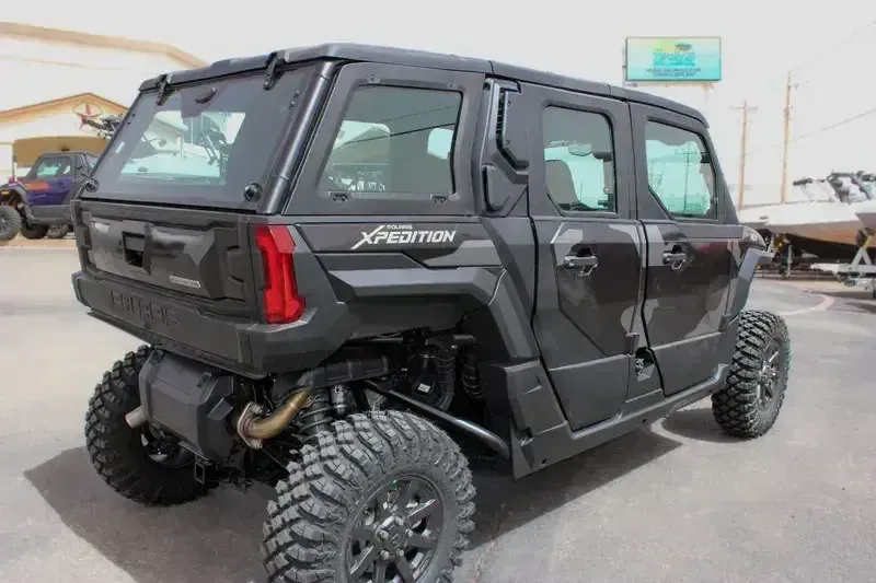 New 2025 Polaris XPEDITION ADV 5 NORTHSTAR MATTE SUPER GRAPHITE Image 5