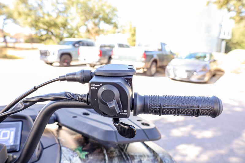 NEW 2026 CFMOTO CFORCE 500  in a TRUETIMBER KANATI exterior color. Family PowerSports (877) 886-1997 familypowersports.com 