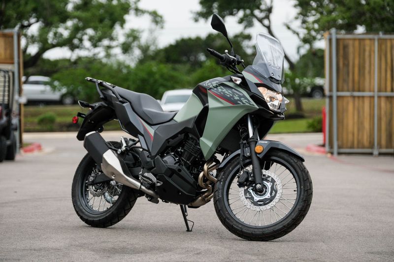 2023 KAWASAKI Versys 300 X  in a GREEN exterior color. Family PowerSports (877) 886-1997 familypowersports.com 