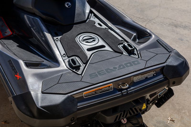2023 SEADOO PWC RXP X 300 BK IBR 23  in a BLACK exterior color. Family PowerSports (877) 886-1997 familypowersports.com 