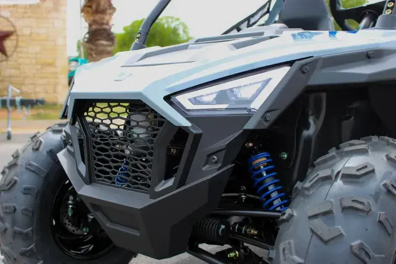 2025 Polaris RZR 200 EFI STORM GRAY AND BLUE Image 6