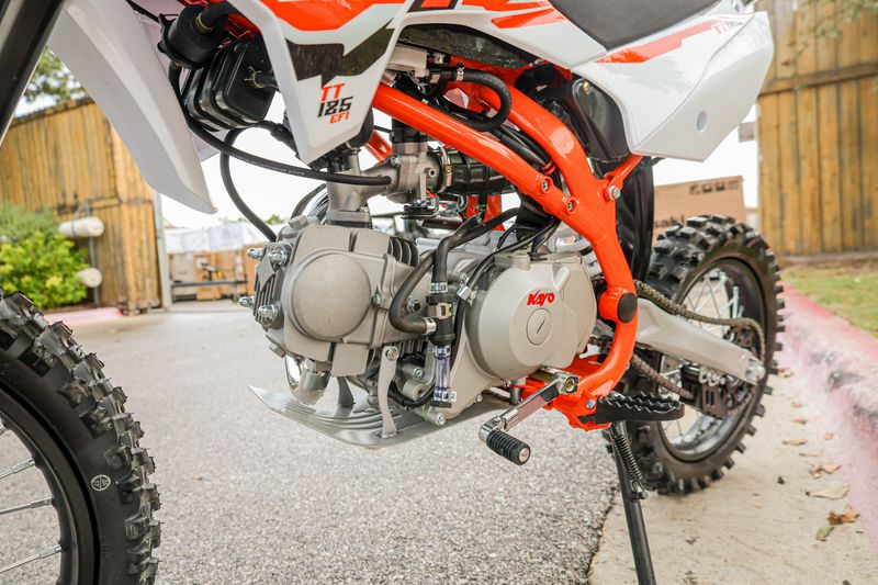NEW 2025 KAYO TT 125 EFI  in a WHITE exterior color. Family PowerSports (877) 886-1997 familypowersports.com 