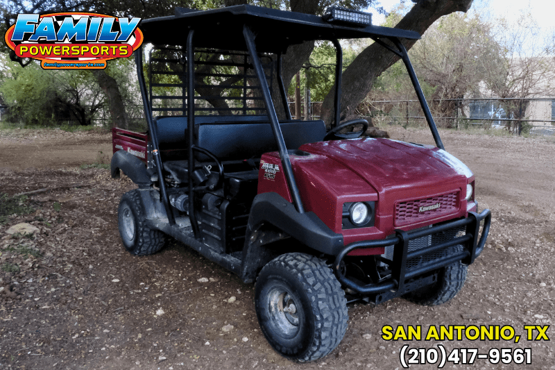 2023 Kawasaki MULE 4010 TRANS4X4 REDImage 1