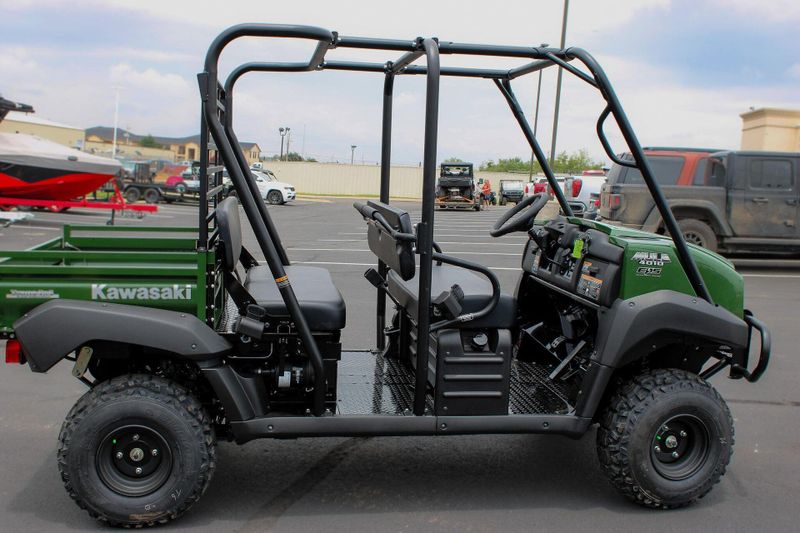 New 2026 Kawasaki MULE 4010 TRANS4X4 TIMBERLINE GREEN Image 2