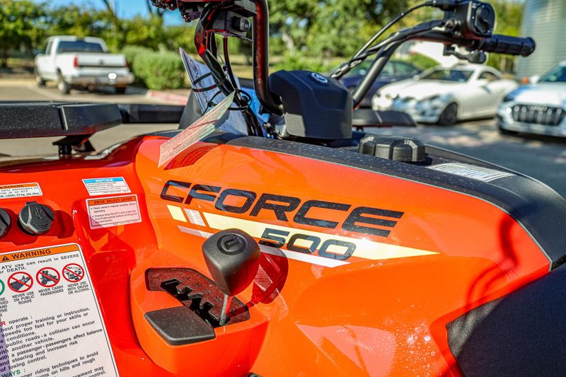 2025 CFMOTO CFORCE 500S MAGMA RED Image 8
