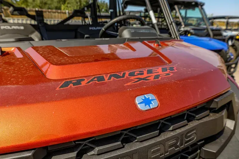 New 2026 Polaris RANGER CREW XP 1000 PREMIUM ORANGE RUST Image 5