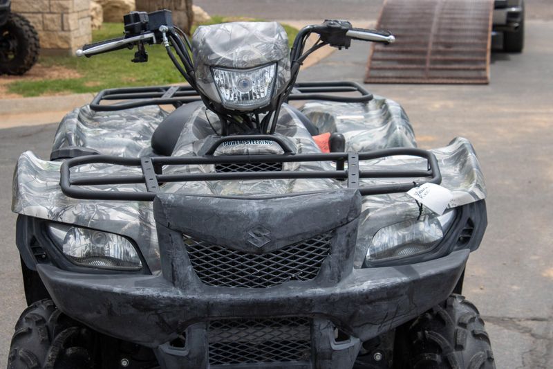 USED 2015 SUZUKI KINGQUAD 750AXI POWER STEERING CAMO Image 8
