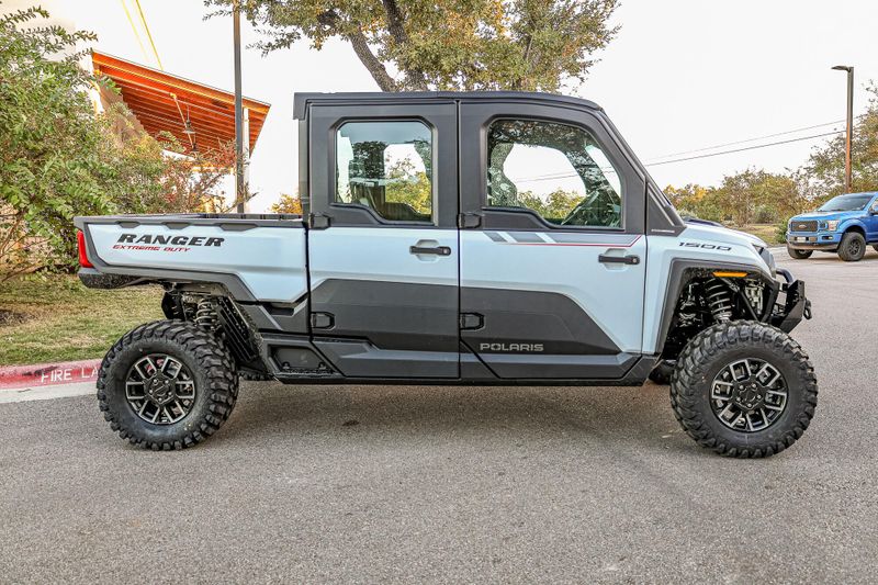 2025 Polaris RANGER CREW XD 1500 NORTHSTAR EDITION ULTIMATE GHOST WHITE METALLIC SMOKEImage 15