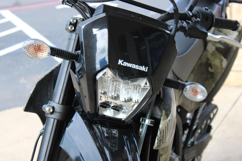 New 2026 Kawasaki KLX300 CYPHER CAMO BEIGE AND EBONY Image 15