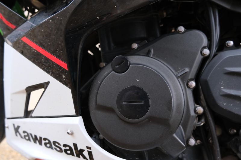 2022 Kawasaki NINJA 400 ABS GREEN AND BLACK KRT Image 7