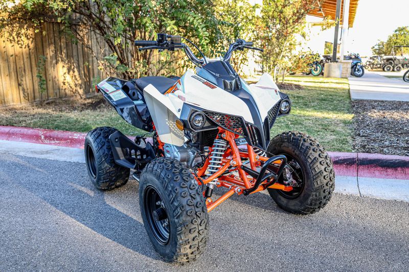 2024 KAYO JACKAL 200  WHITE in a WHITE exterior color. Family PowerSports (877) 886-1997 familypowersports.com 