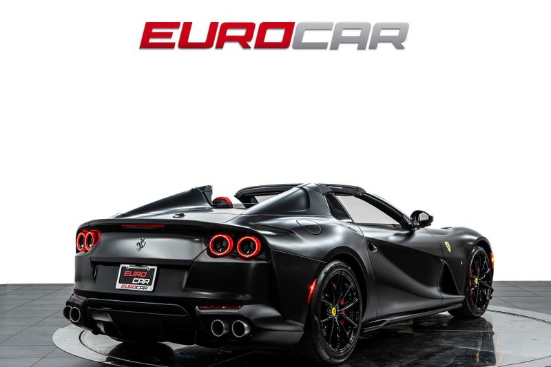 2022 Ferrari 812 GTS *FULL BODY MATTE BLACK WRAP * FRONT LIFT*Image 6