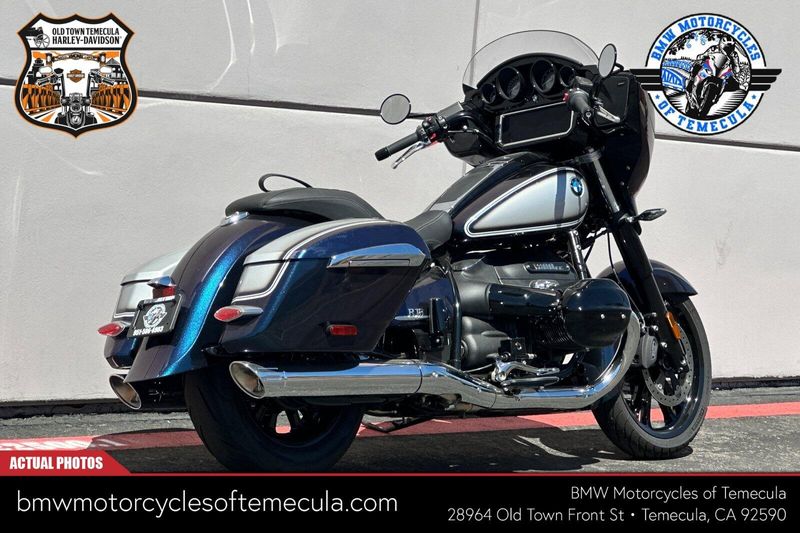 2023 BMW R 18 B in a OPTION 719 GALAX DUST ME exterior color. BMW Motorcycles of Temecula – Southern California (951) 506-6903 bmwmotorcyclesoftemecula.com 