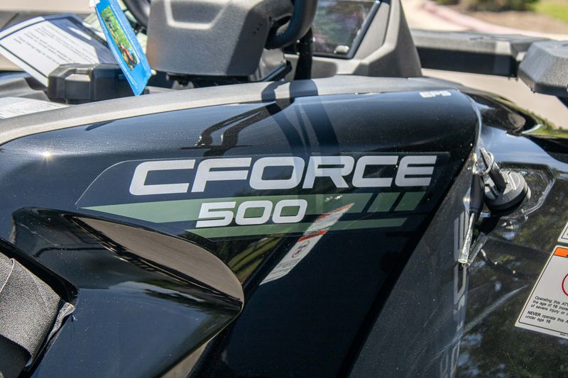 2024 CFMOTO CFORCE 500 S  NEBULA BLACKImage 15