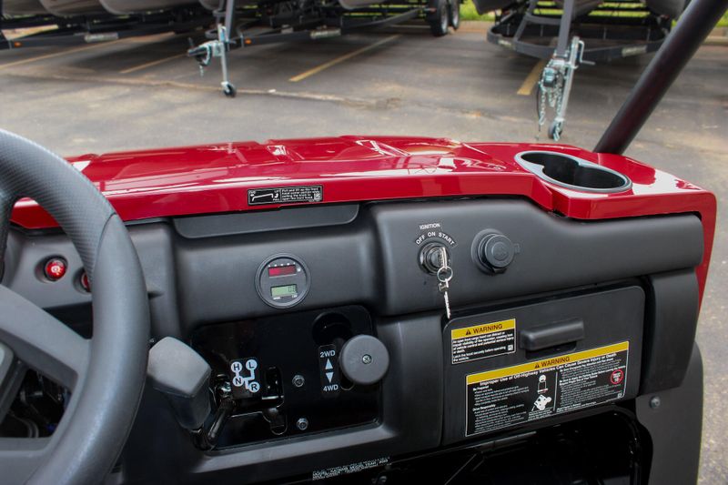 2025 Kawasaki MULE 4010 TRANS4X4 DARK ROYAL RED Image 16