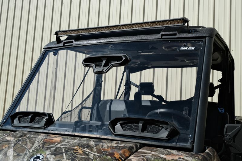 NEW 2026 CAN-AM DEFENDER MAX XT HD11 WITH 1025 INCH TOUCHSCREEN  in a DARK WILDLAND CAMO exterior color. Family PowerSports (877) 886-1997 familypowersports.com 