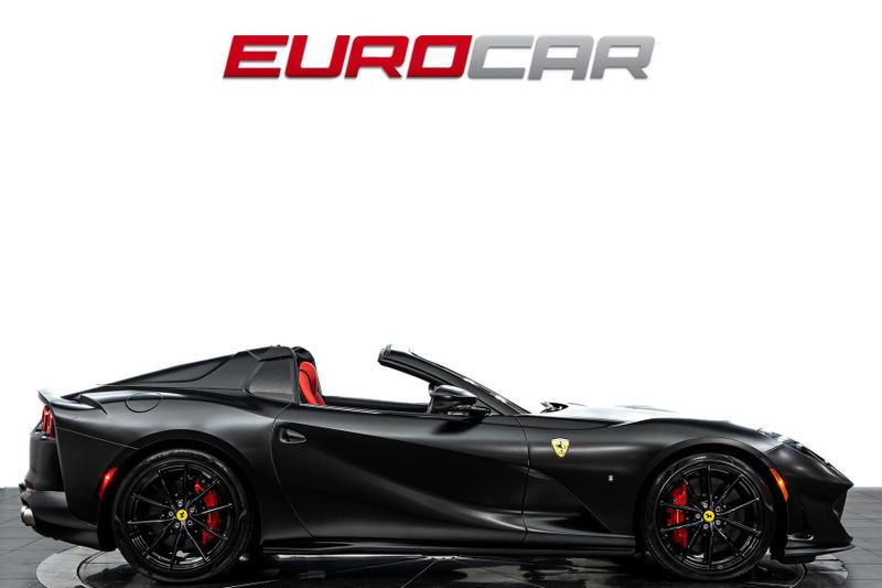 2022 Ferrari 812 GTS *FULL BODY MATTE BLACK WRAP * FRONT LIFT*Image 7