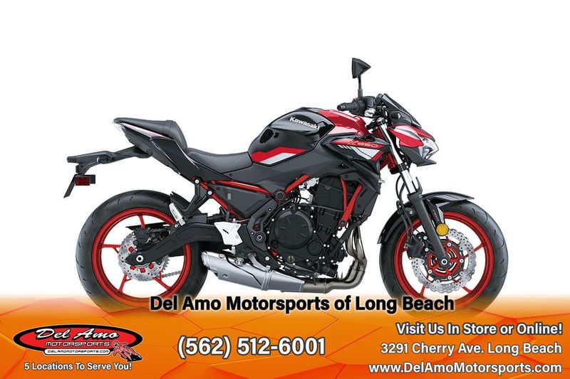 2024 Kawasaki ER650NRFAL-RD1  in a CANDY PERSIMMON RED/EBONY exterior color. Del Amo Motorsports of Long Beach (562) 362-3160 delamomotorsports.com 