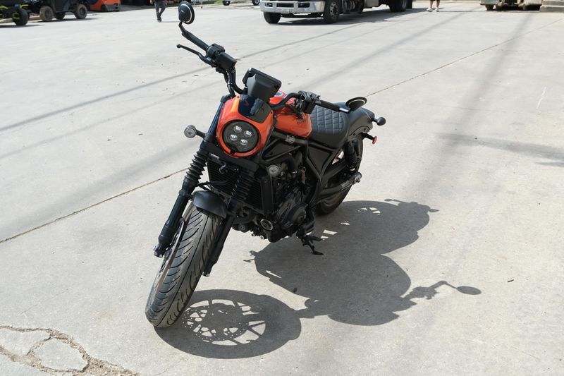 2025 Honda REBEL 1100 DCT SE FLARE ORANGE METALLIC Image 9