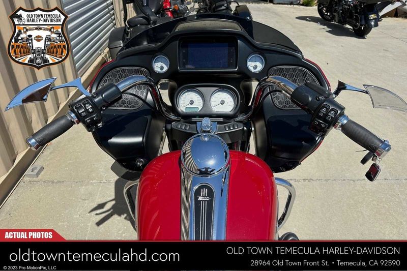 2021 Harley-Davidson Road Glide in a BILLIARD RED exterior color. BMW Motorcycles of Temecula – Southern California (951) 506-6903 bmwmotorcyclesoftemecula.com 