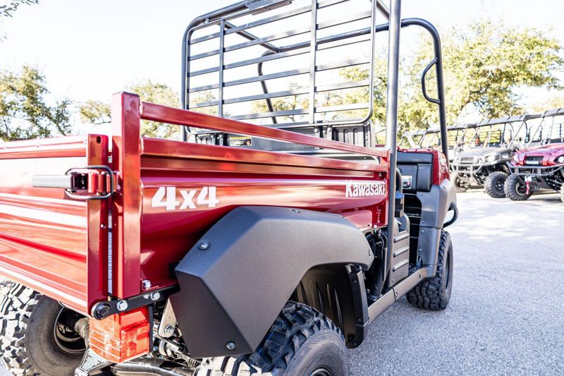2025 Kawasaki MULE 4010 TRANS4X4 DARK ROYAL RED Image 5