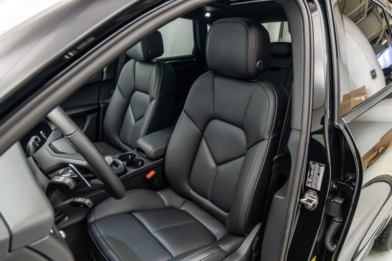 2024 Porsche Macan  in a Black exterior color and Blackinterior. Lotus Manhattan 347-395-5714 lotusmanhattan.com 