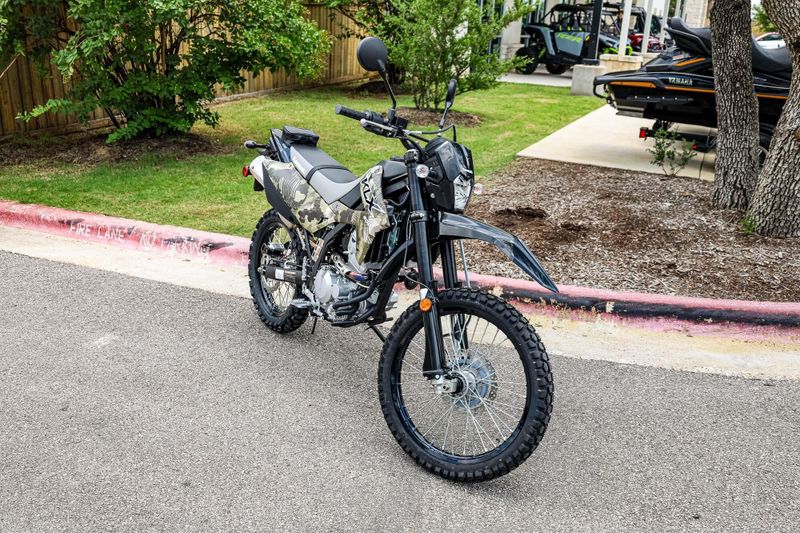 New 2026 Kawasaki KLX 300  CYPHER CAMO BEIGE AND EBONY Image 29