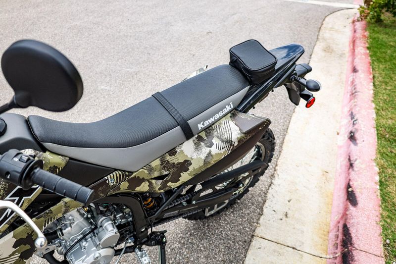 New 2026 Kawasaki KLX 300  CYPHER CAMO BEIGE AND EBONY Image 19