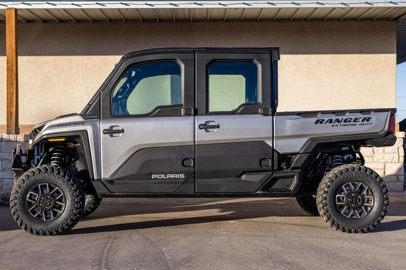 2025 POLARIS RANGER XD 1500 NORTHSTAR EDITION ULTIMATE TITANIUM METALLIC GLOSS in a TITANIUM METALLIC GLOSS exterior color. Family PowerSports (877) 886-1997 familypowersports.com 