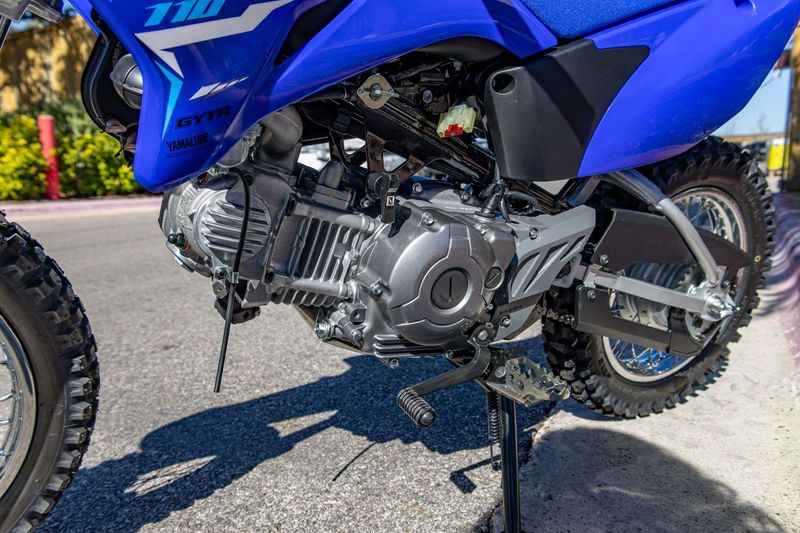 NEW 2026 YAMAHA TTR110E  in a TEAM YAMAHA BLUE exterior color. Family PowerSports (877) 886-1997 familypowersports.com 