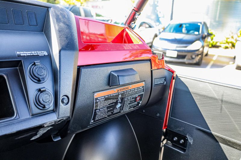 2025 KAWASAKI MULE PROFXT 1000 LE  CANDY PERSIMMON RED in a CANDY PERSIMMON RED exterior color. Family PowerSports (877) 886-1997 familypowersports.com 