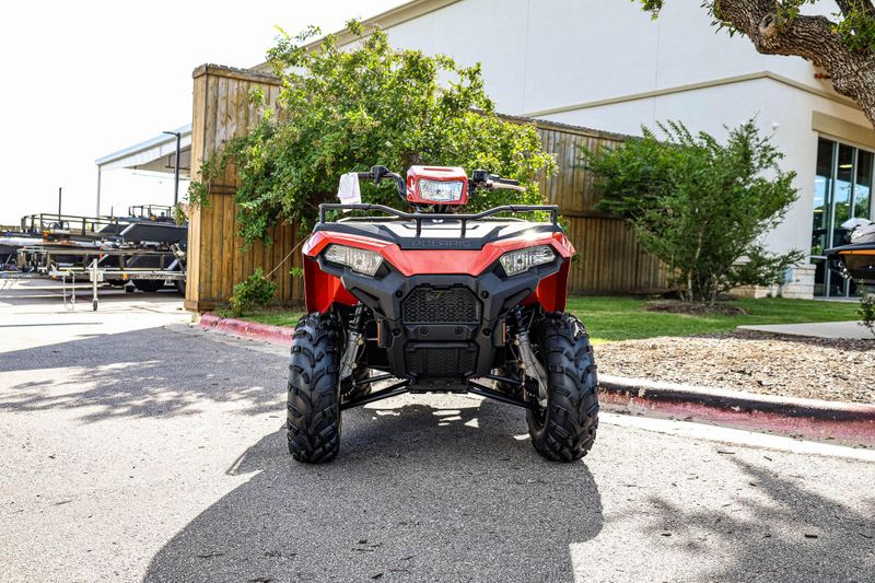 New 2025 Polaris SPORTSMAN 450 HO EPS  ORANGE RUST Image 6